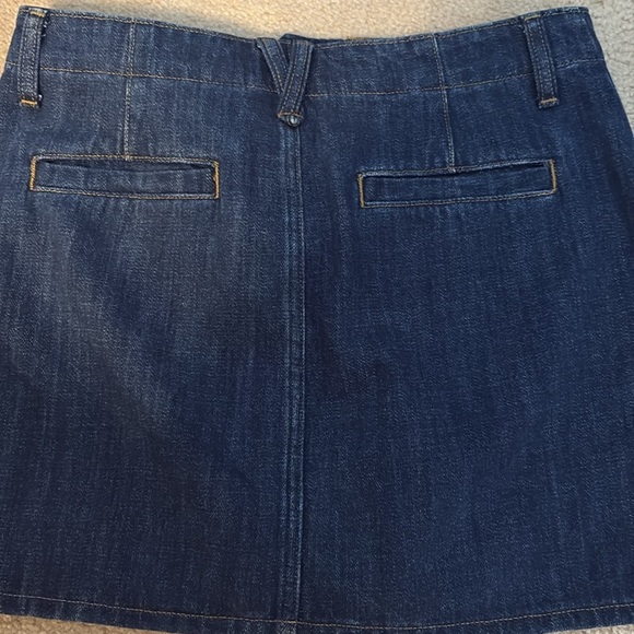 J CREW MINI DENIM SKIRT- size 26 NWT - Picture 3 of 4